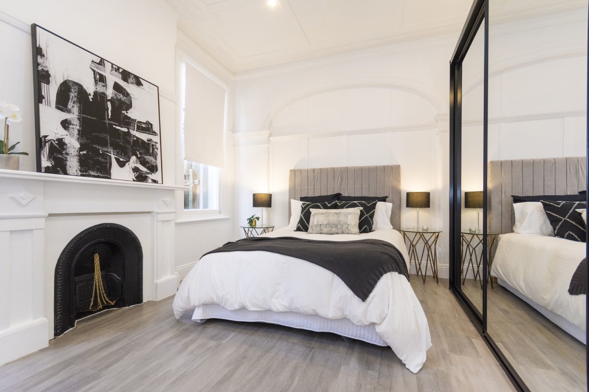 Renovated bedroom