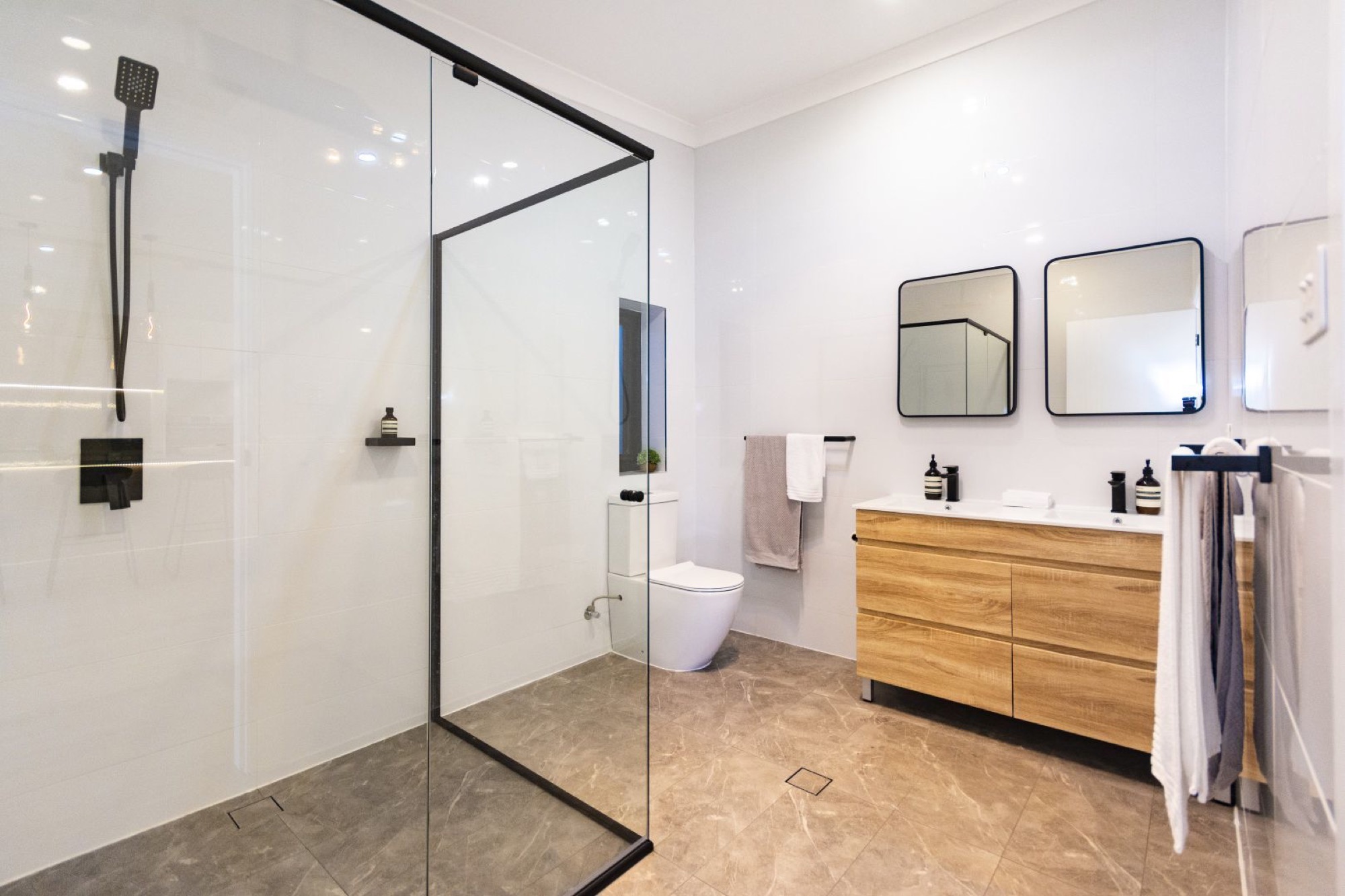 Renovated bathroom